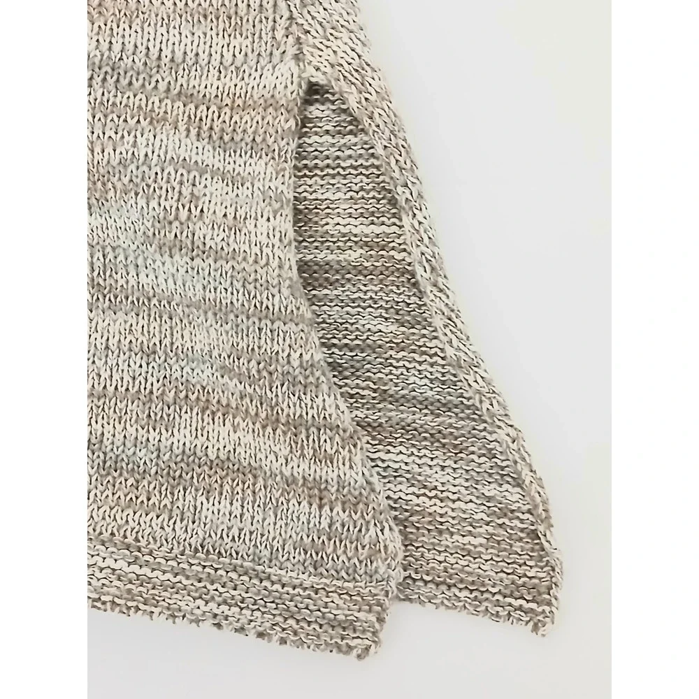 Jeanne Pierre Sweater Medium Beige Tan Neutral Minimalist Knit Capsule Pullover